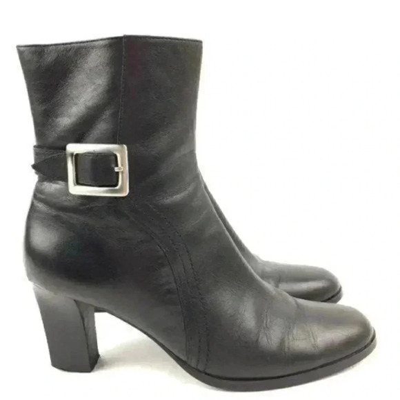 Lord Taylor Mid Calf Boots size 8.5 Bumper Leather